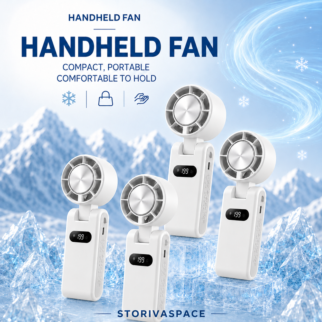 š„Last day of limited-time event Handheld cooling semiconductor mini fanš„