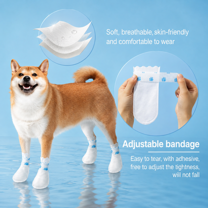 🔥Last day of special offers！  Water-Resistant Pet Paw Protectors🔥