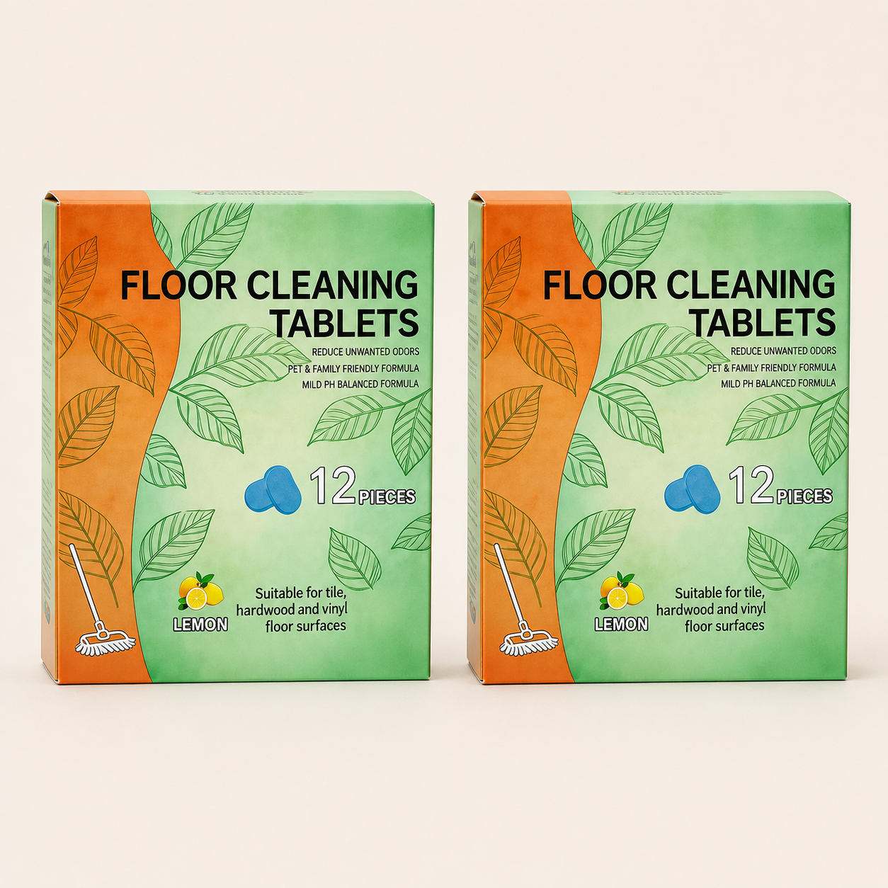🔥Buy 1 get 1 free Efficient Floor Cleaning Tablets (Lemon Scent)！ 🔥