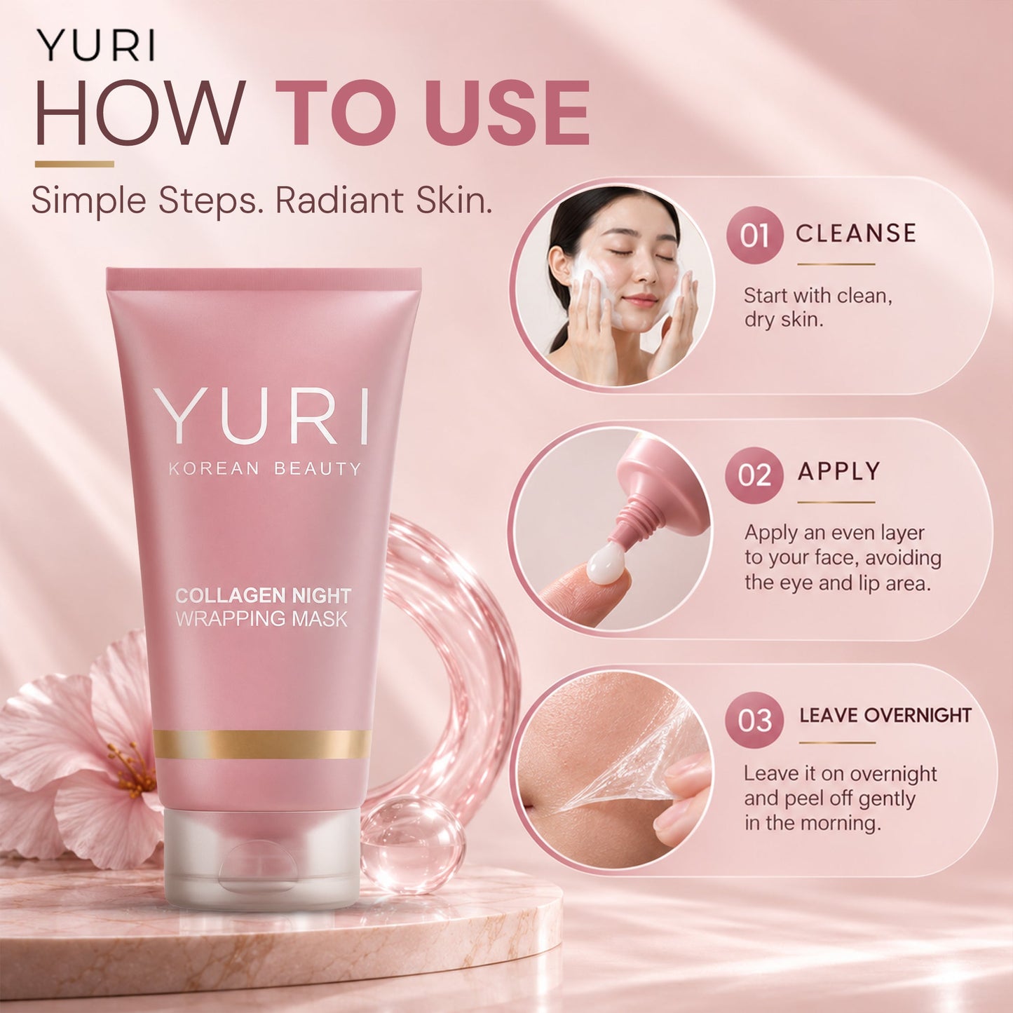🔥Buy one get one free Collagen Night Wrapping Mask🔥