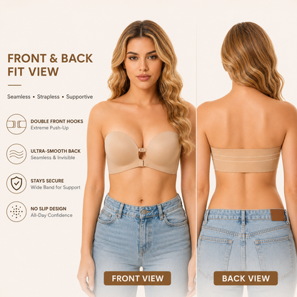 🔥Limited-time offer Seamless Front Closure Bra With Adjustable Straps🔥