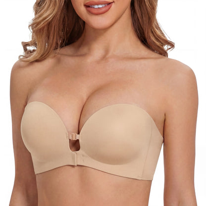 🔥Limited-time offer Seamless Front Closure Bra With Adjustable Straps🔥
