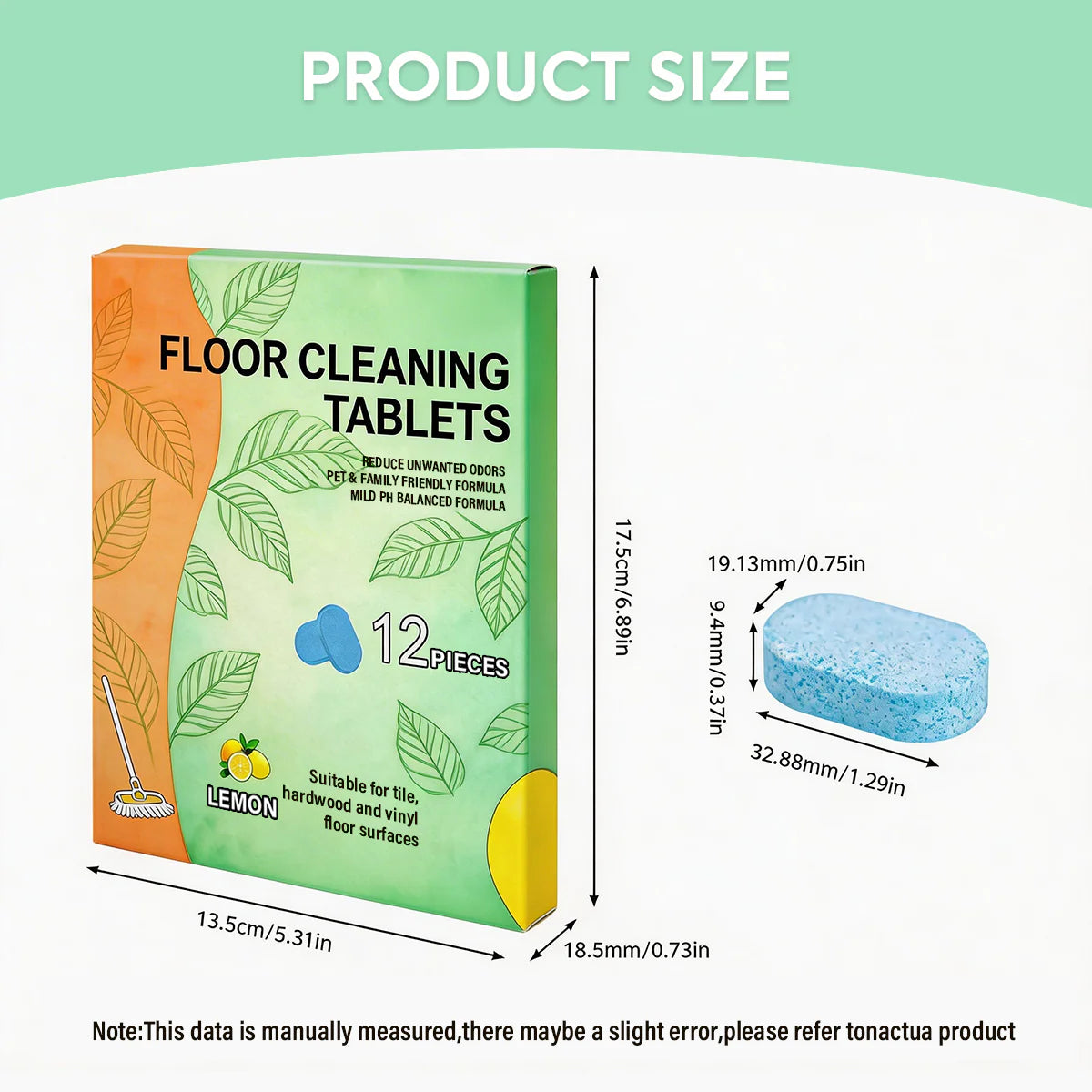 🔥Buy 1 get 1 free Efficient Floor Cleaning Tablets (Lemon Scent)！ 🔥
