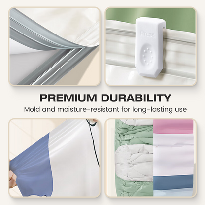 💨No-Pump 3D Vacuum Storage Bags ⏰LIMITED SALE  Buy more Save more⏰